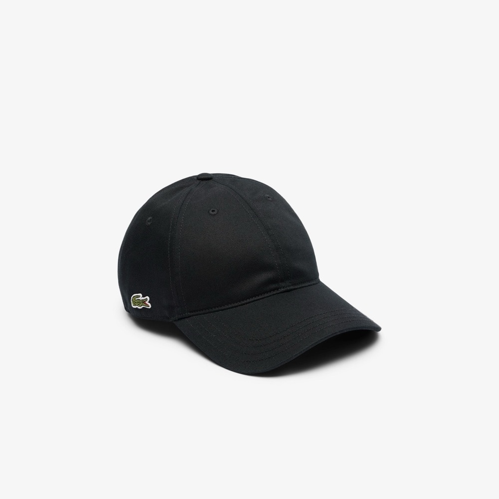 Lacoste Black Baseball Cap